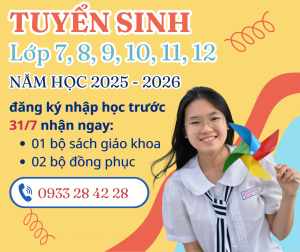 Tuyển sinh năm học 2025 - 2026