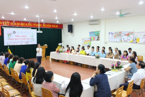 Chào mừng Quốc tế phụ nữ 8/3