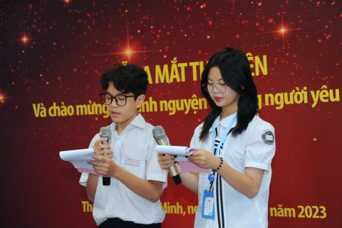Lễ ra mắt Thư viện và Chào mừng đội tình nguyện “Những người yêu sách”
