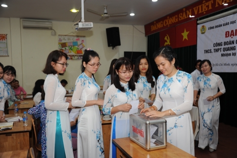Đại hội Công đoàn cơ sở nhiệm kỳ 2017 - 2022
