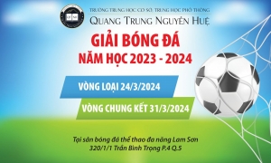 GIẢI BÓNG ĐÁ TRUYỀN THỐNG NĂM HỌC 2023-2024