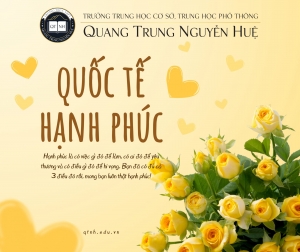 Chúc mừng Ngày Quốc tế Hạnh phúc