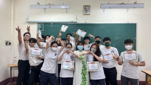 Khen thưởng học sinh giỏi Học kỳ I năm 2021 - 2022