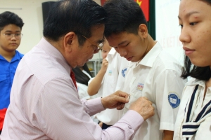 Lễ Kết nạp Đoàn viên mới - Năm học 2018 - 2019