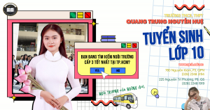 TUYỂN SINH LỚP 10 NĂM HỌC 2022 – 2023
