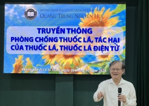 TUYÊN TRUYỀN PHÒNG CHỐNG THUỐC LÁ, TÁC HẠI CỦA THUỐC LÁ VÀ THUỐC LÁ ĐIỆN TỬ