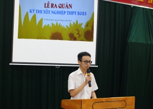 LỄ RA QUÂN KỲ THI TỐT NGHIỆP THPT NĂM 2023