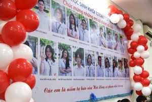 Chúc mừng những em có điểm số cao
