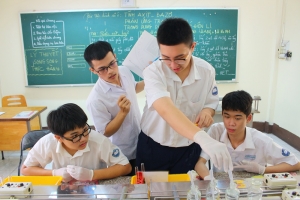 Thao giảng hưởng ứng phong trào Chào mừng Kỷ niệm 37 năm Ngày Nhà giáo Việt Nam