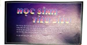 Học sinh tiêu biểu năm học 2019 - 2020