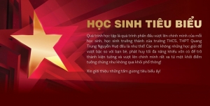 Học sinh tiêu biểu năm học 2022 - 2023