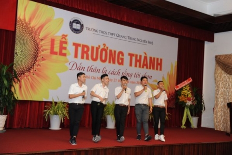 Lễ Trưởng thành Năm học 2016 - 2017